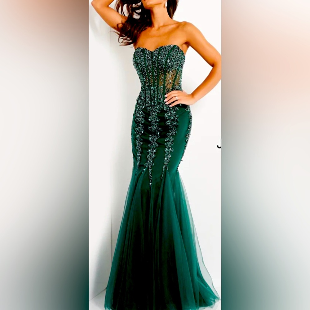 Long Strapless Sweetheart Jovani Prom Dress 5908
Originally $628